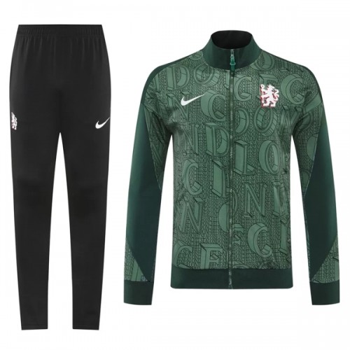 Chelsea Trainingsjack Pak 2025-26 Groene - Heren Chelsea Trainingsjack Pak 2025-26 Groene - Heren